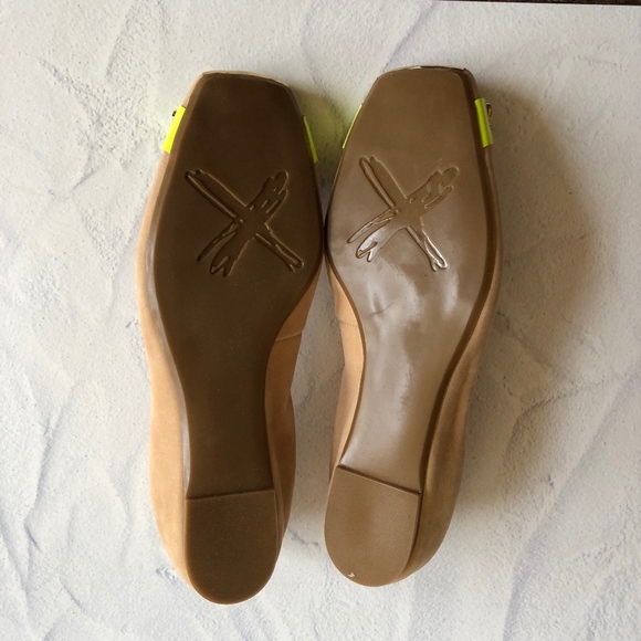 DMSX Donald J Pliner Tan Vachetta Ballet Flats 8M - Picture 7 of 7